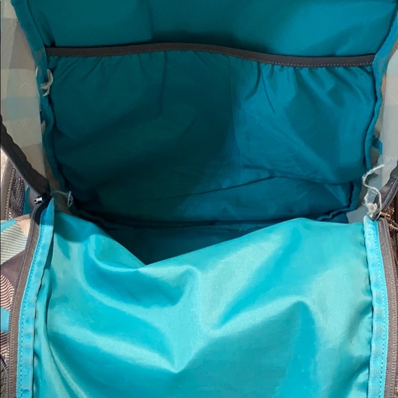 Under Armour backpack blue & gray plaid - Picture 11 of 11